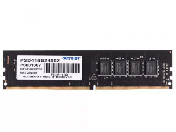 Memorie Patriot DDR4 16 GB, frecventa 2400 MHz, 1 modul - Ca