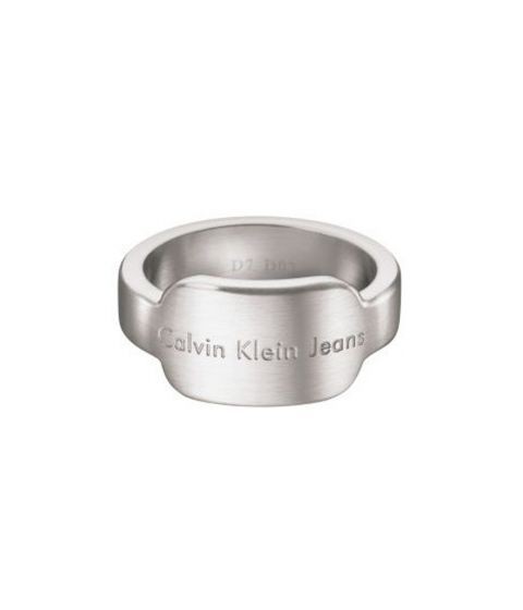 calvin klein silver ring