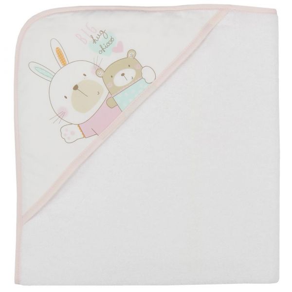 Prosop Baie Bebelusi Chicco Cu Colt Gluga Alb Cu Roz 40865