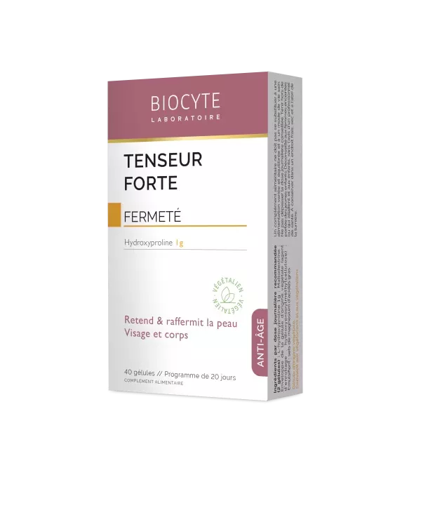 Biocyte Tenseur forte pentru piele fermă * 40 capsule