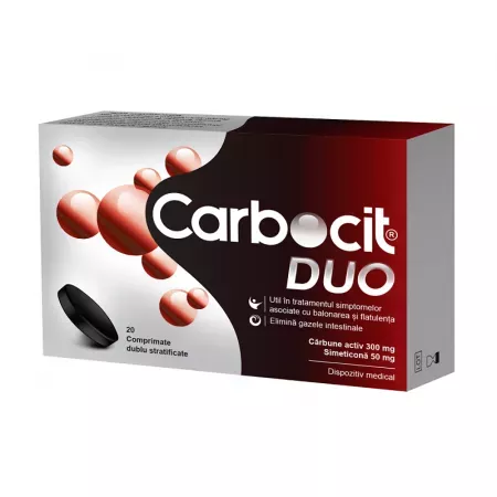Carbocit Duo * 20 comprimate