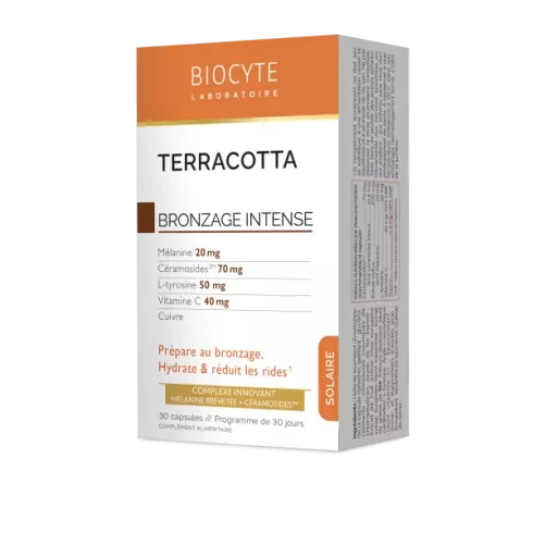 Biocyte Terracotta cocktail complex de plante efect autobronzant Terracotta Bronz Intens * 30 capsule