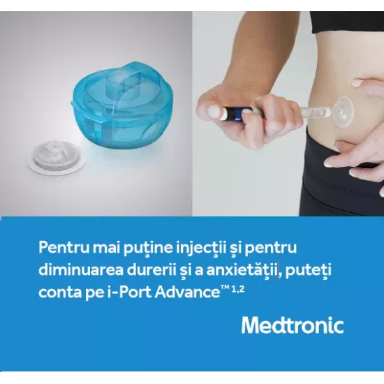 I Port Advance 6mm pentru administrare insulinei * 10 bucăți