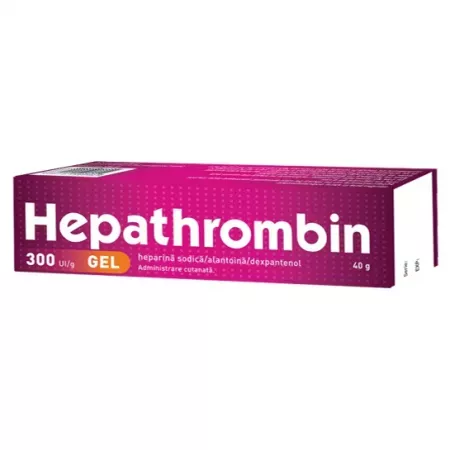 Hepathrombin 300 UI/g gel * 40 g