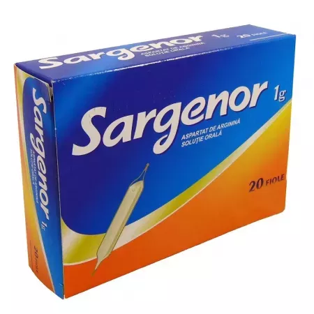 Sargenor 1 g/5 ml soluţie orală * 20 fiole