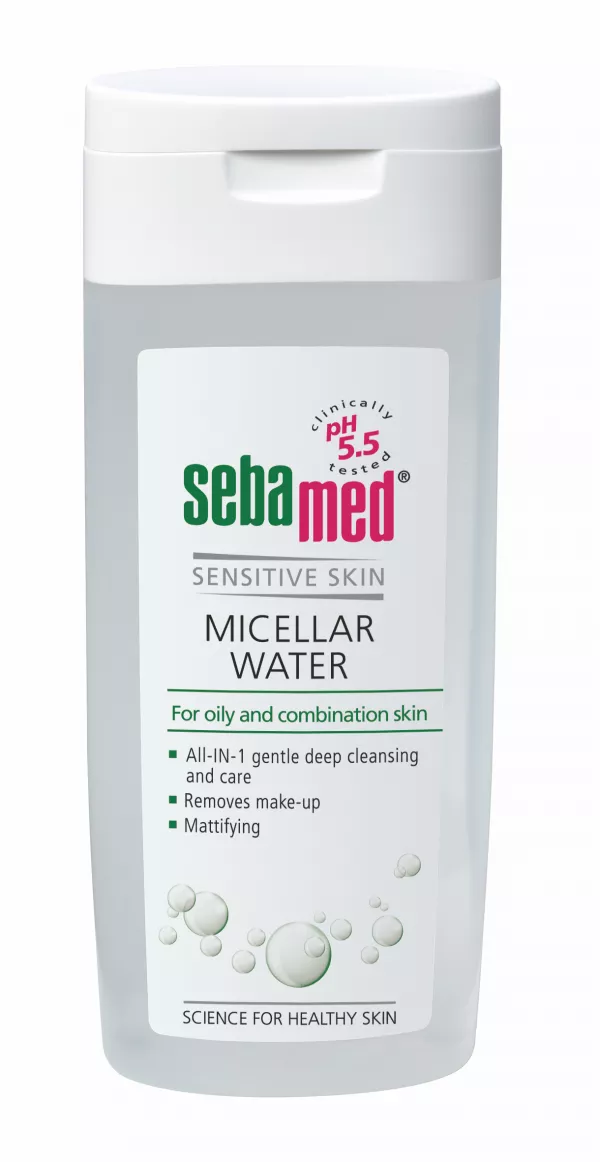 Sebamed Sensitive Skin Apa micelară pentru ten gras și combinat * 200 ml