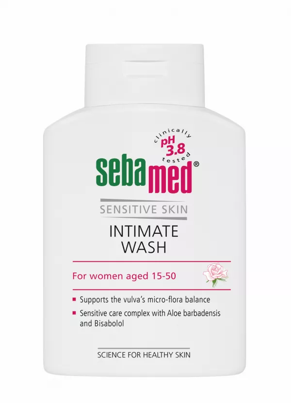 Sebamed Sensitive Skin Gel dermatologic pentru igienă intimă feminină (15-50 ani) * 200 ml 