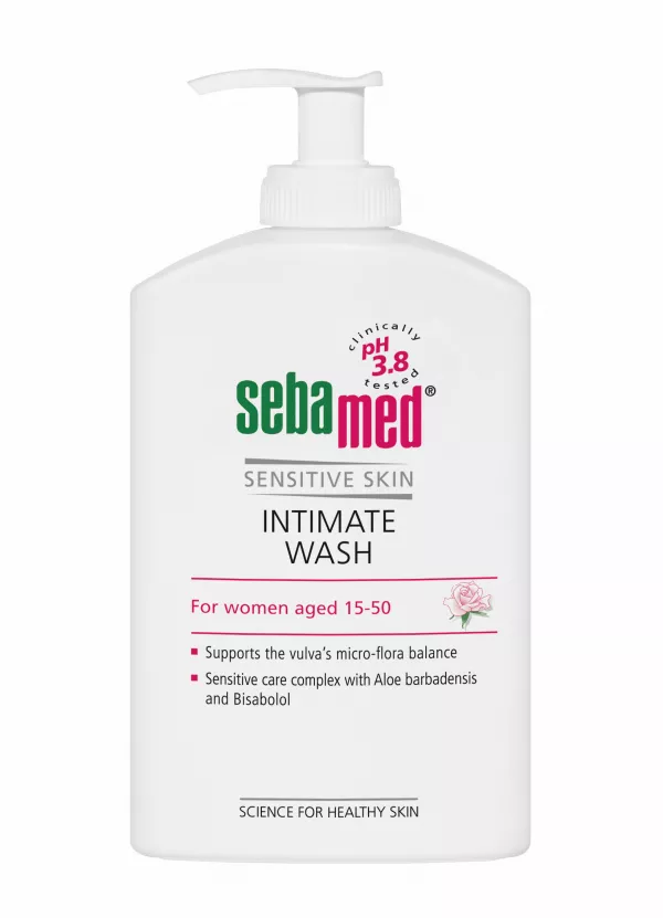 Sebamed Sensitive Skin Gel dermatologic pentru igiena intimă feminină (15-50 ani) * 400 ml