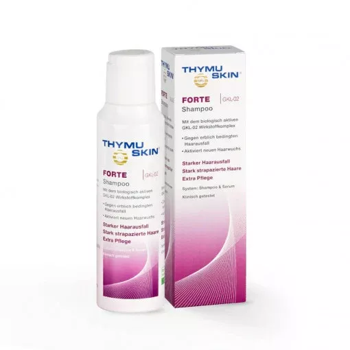 Thymuskin forte șampon tratament contra căderii masive a părului * 100 ml