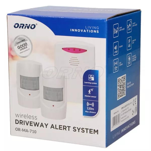 Senzor de miscare ORNO OR-MA-710, IP44