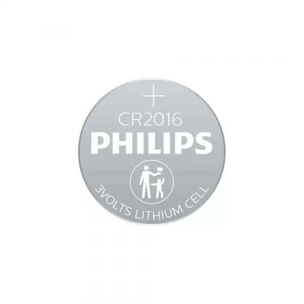 Baterie Philips Lithium CR2016, 3V, 1 buc