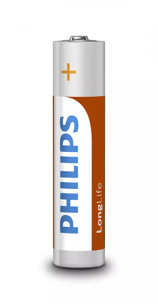 Baterii Philips LongLife AAA 4-blister
