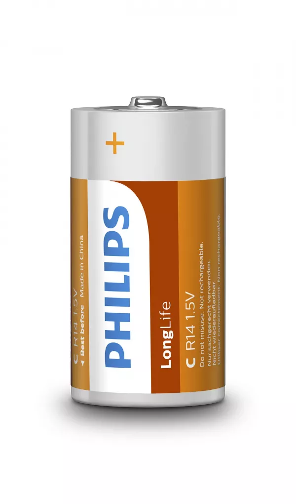 Baterii Philips LongLife C 2-blister
