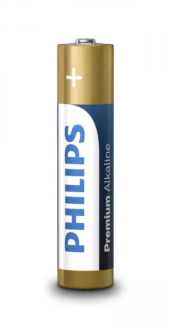 Baterii Philips Premium Alkaline AAA 4-blister