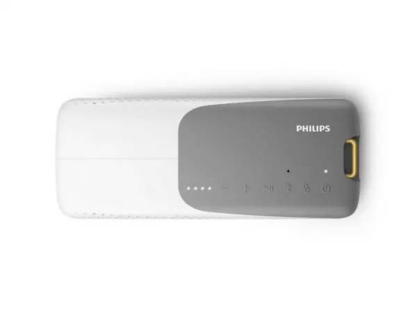 Boxa portabila wireless Philips TAS4807W/00, Bluetooth, 10W, redare 12 h, microfon, IP67, alb