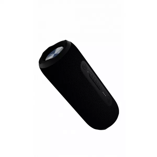 Boxa portabila Evelatus EBS03 L, 25W, IPX7, Bluetooth 5.0, AUX, functie de baterie externa, microfon incorporat, negru 