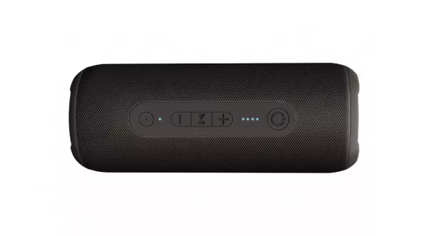 Boxa portabila Evelatus EBS03 L, 25W, IPX7, Bluetooth 5.0, AUX, functie de baterie externa, microfon incorporat, negru 