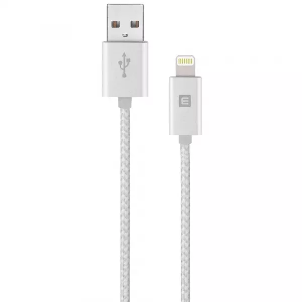 Cablu de date/incarcare Evelatus MFI04, pentru Apple, lungime 2 m, argintiu
