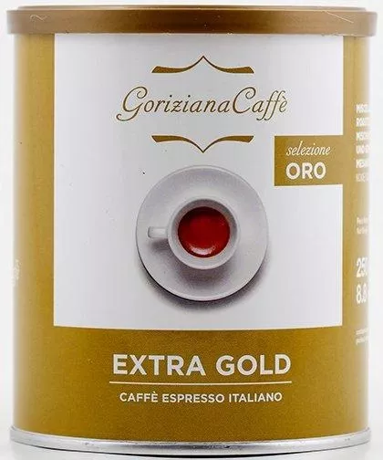 Cafea macinata Goriziana Caffe, Extra Gold, cutie 250g
