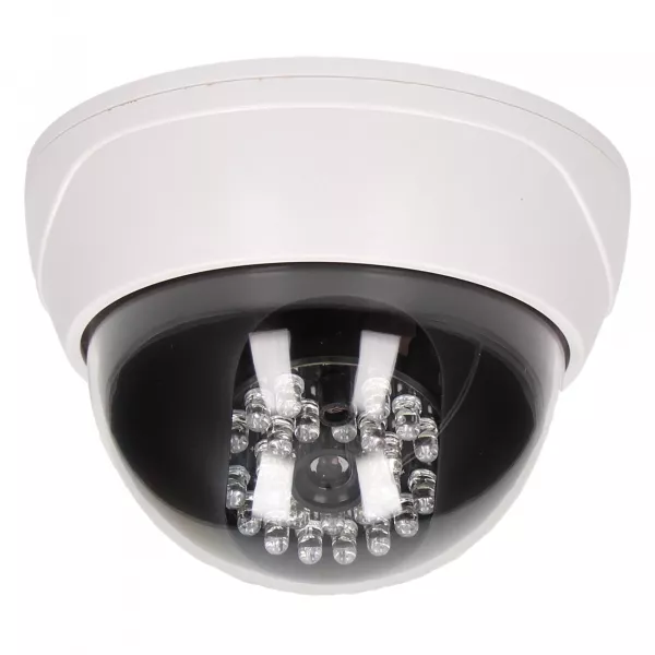 Camera supraveghere dummy cu infrarosu CCTV ORNO OR-AK-1209, alb
