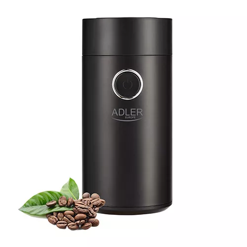 Rasnita de cafea Adler AD 4446bs, 150 W, 75 g, negru/argintiu