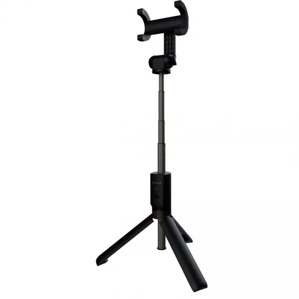 Selfie stick Evelatus SST01, trepied, Bluetooth, telescopic, unghi de inclinare reglabil, rotire la 360°, negru