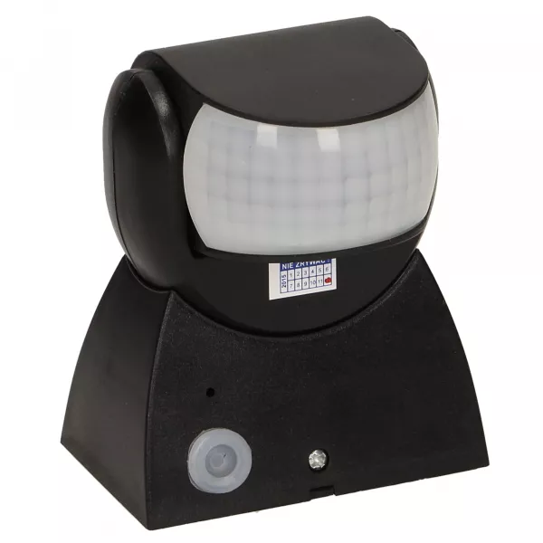 Senzor crepuscular si de miscare ORNO OR-CR-236/B, reglabil vertical si orizontal 180 °, IP65, negru