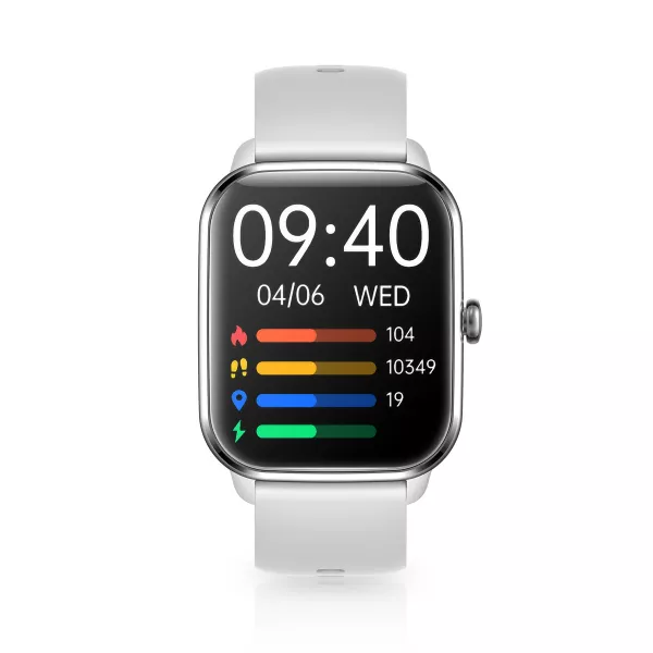 Smartwatch Niceboy Watch 3, 1.85" IPS, argintiu