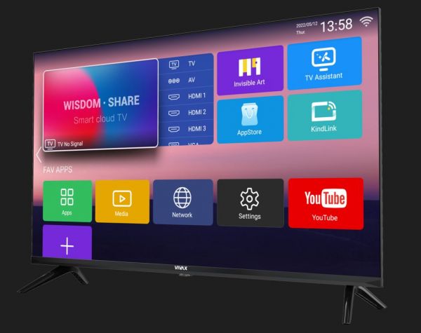 Televizor LED Smart Vivax 32LE131T2S2SM, Android 9, HD Ready, 80 cm, Clasa F