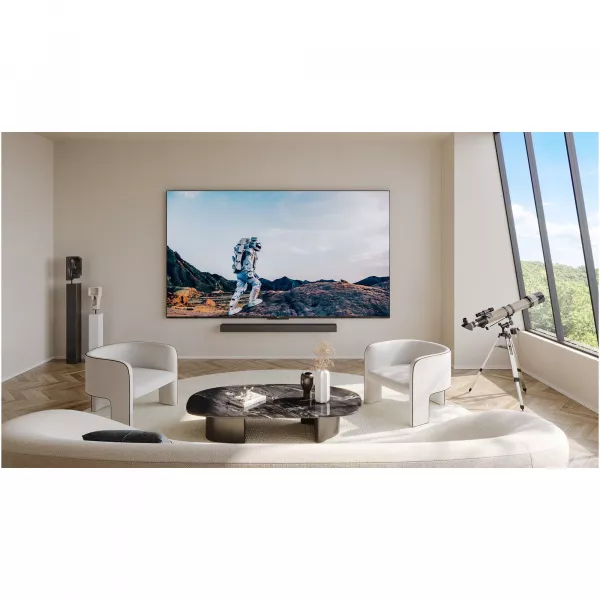 Televizor TCL MiniLed 55C845, 139 cm, Smart Google TV, 4K Ultra HD, 100hz, Clasa G