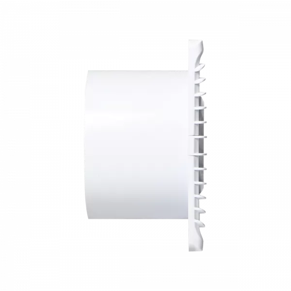 Ventilator baie VIRONE BF-100/TS, 8 W, 93 m³/h, 2400 rpm, 100 mm, temporizator, montare in perete, silentios, alb