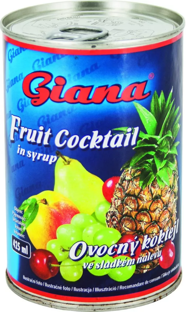 Compot COMPOT COCKTAIL DE FRUCTE EUROPEAN IN SIROP GIANA 410...