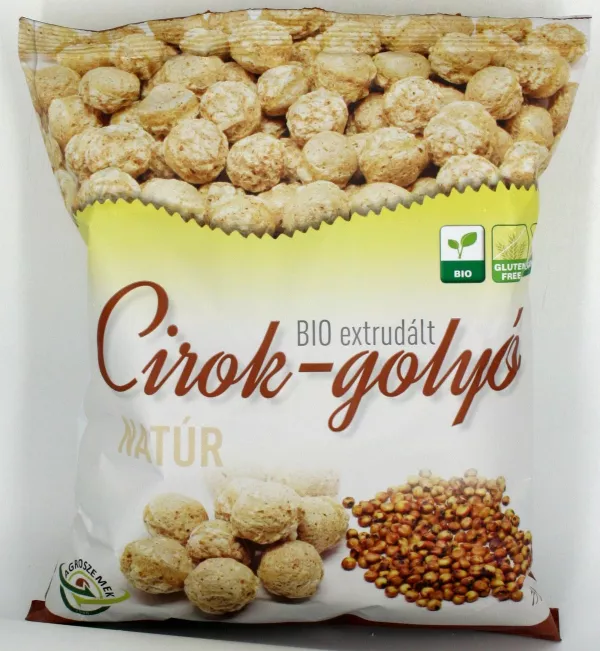 image of Fulgi De Sorg Eco Extrudat Natur Cirok-golyo 75G # 20 Buc
