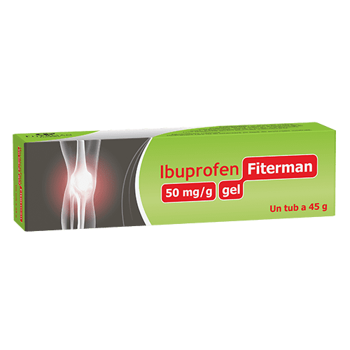 Ibuprofen MK 50mg/g gel x 45 g (Fiterman) Pret 0,00 RON