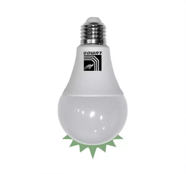 BEC LED 240V CU FOTOCELULA TIP "PARA" E27 12W LUMINA calda