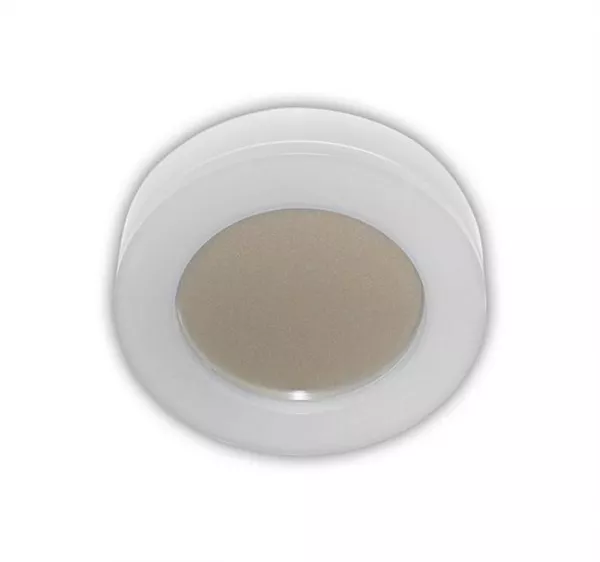 plafoniera rotunda alba & oglinda cu led 15W lumina alba - IP64