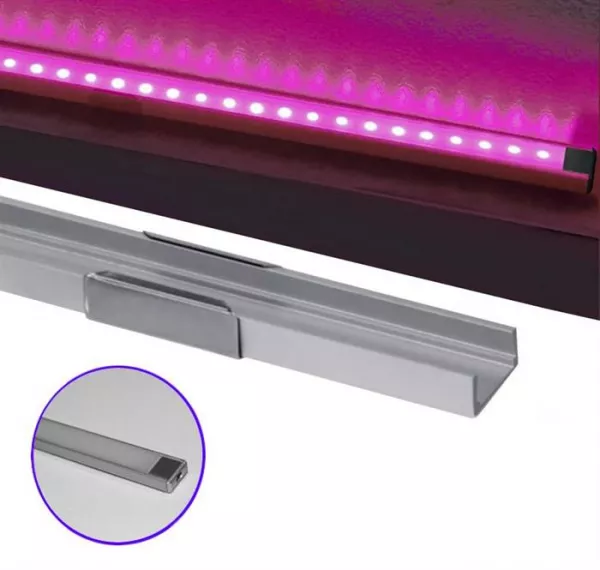 Profil Aluminiu PT. pentru banda LED - 2metri