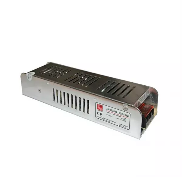 TRANS.PT.LEDURI 240V/12VDC 150W aluminiu mini