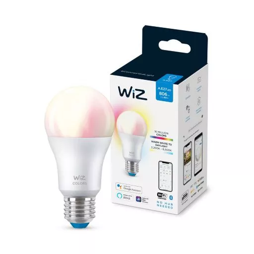 WI-FI BEC LED 60W A60 E27 922-65 RGB 1PF/6 WIZ