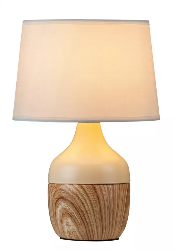 Veioza Yvette desk lamp E14 beige/white 4370 | inclus timbru  verde 0.45lei