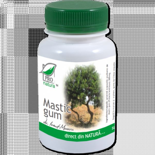 Mastic Gum 60 Capsule Pro Natura H0005172 Afectiuni Gastro