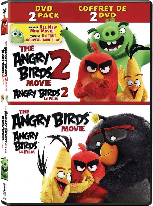 Animatii Dvd Angry Birds 1 Filmul Angry Birds 2 Filmul Co