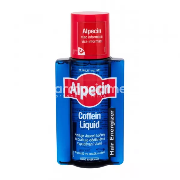 Alpecin Caffeine Liquid, lotiune energizanta, 200 ml, [],farmaciamea.ro