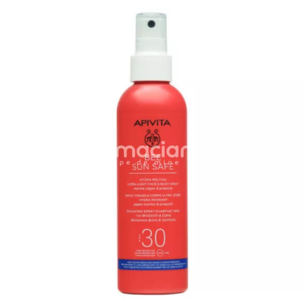 Apivita Sun Spray Protectie Ten Corp SPF30 200ml