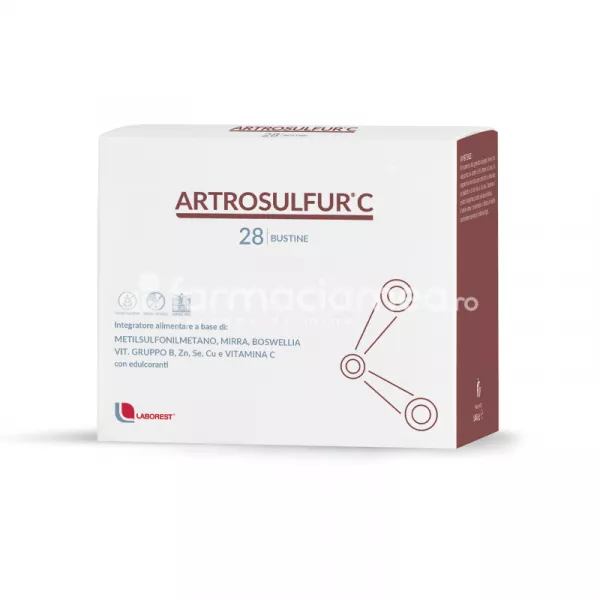 Artrosulfur C, 28 plicuri, Laborest