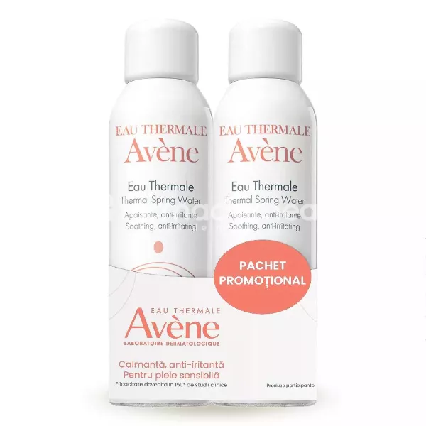 Avene Apa Termala Spray Pachet Promotional, 150 ml, [],farmaciamea.ro