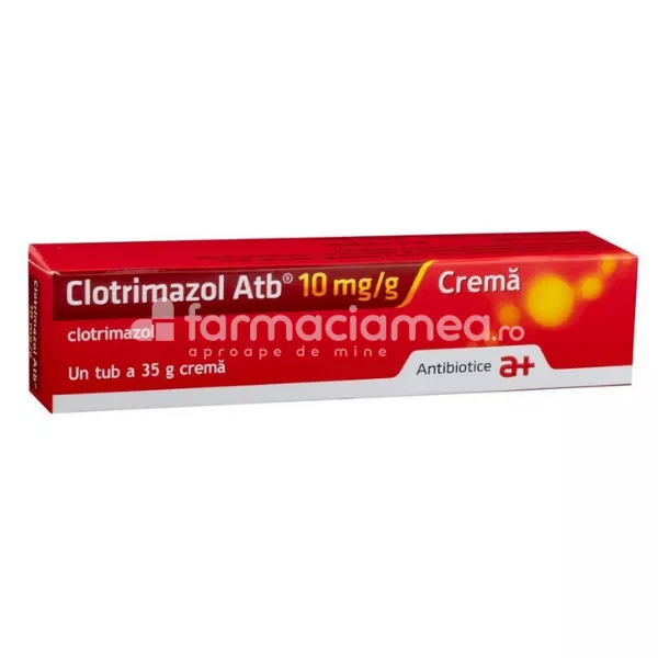 Clotrimazol 10 mg/g crema 35g, Antibiotice