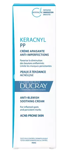 DUCRAY Keracnyl PP crema anti-acneica, 30ml