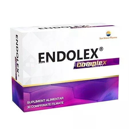 Endolex Complex, 30 de comprimate filmate, Sun Wave Pharma