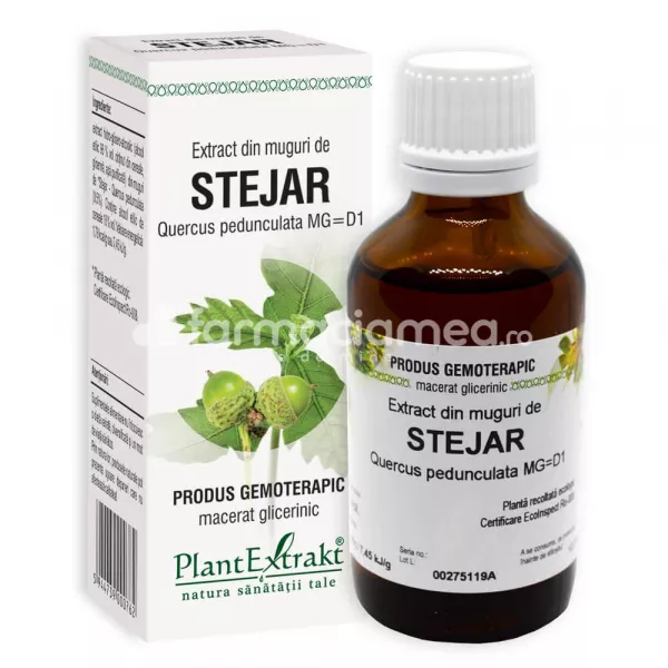 Extract muguri stejar, 50 ml, PlantExtrakt